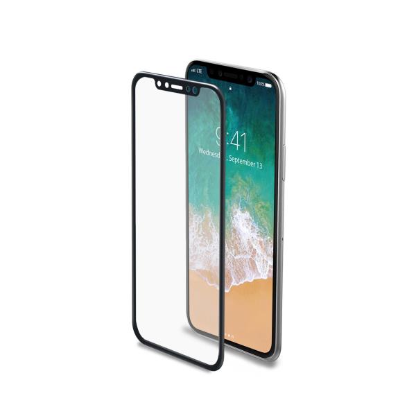 Celly 3D GLASS IPHONE XS/X BLACK
